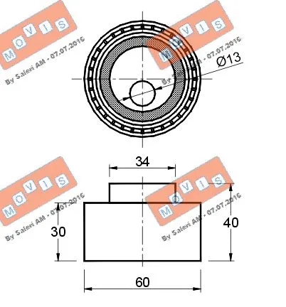 Tensioner Pulley, timing belt