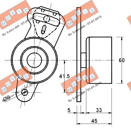 Tensioner Pulley, timing belt