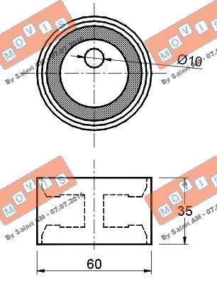 Tensioner Pulley, timing belt