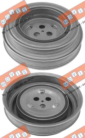 Belt Pulley, crankshaft (AST9317)