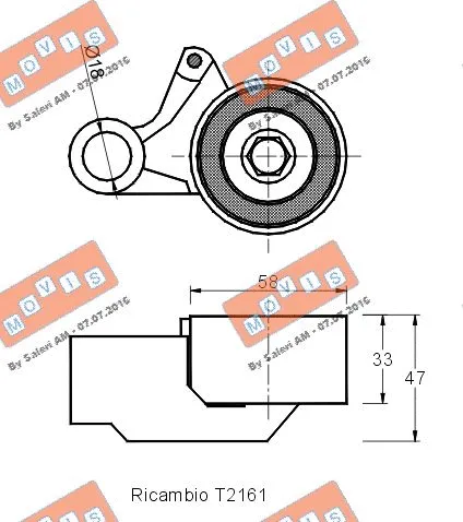 Tensioner Pulley, timing belt