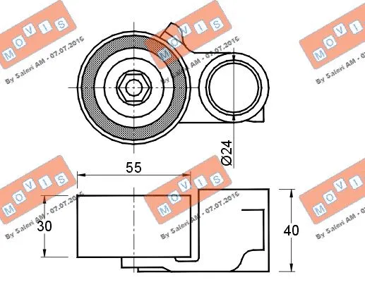 Tensioner Pulley, timing belt