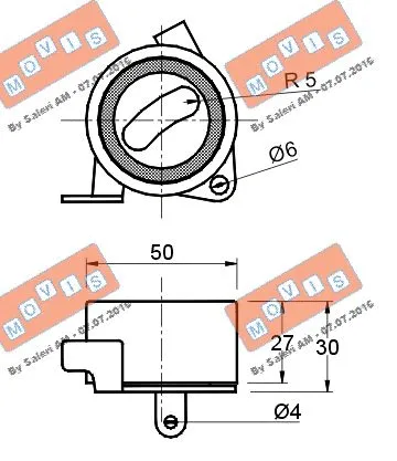Tensioner Pulley, timing belt