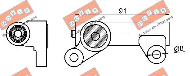 Vibration Damper, timing belt