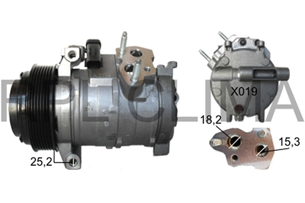 Compressor, air conditioning (APCOCH0037)