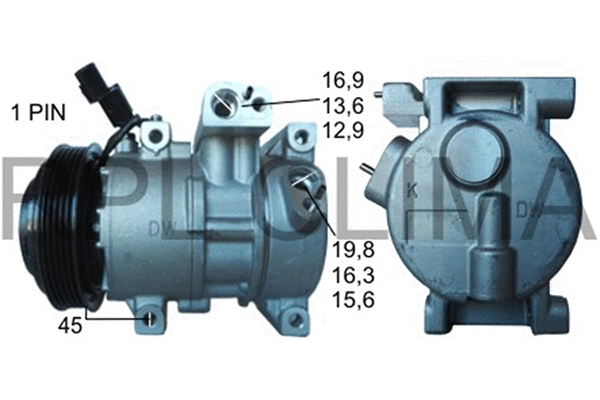Compressor, air conditioning (APCOHY5068)