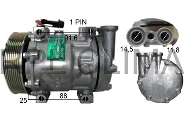 Compressor, air conditioning (APCOAR0023)