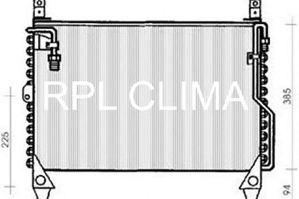 Condenser, air conditioning (APCDMB0030)