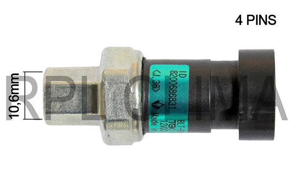 Pressure Switch, air conditioning (APPRRE0007)