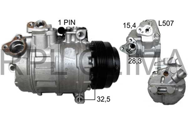 Compressor, air conditioning (APCOBW0062)