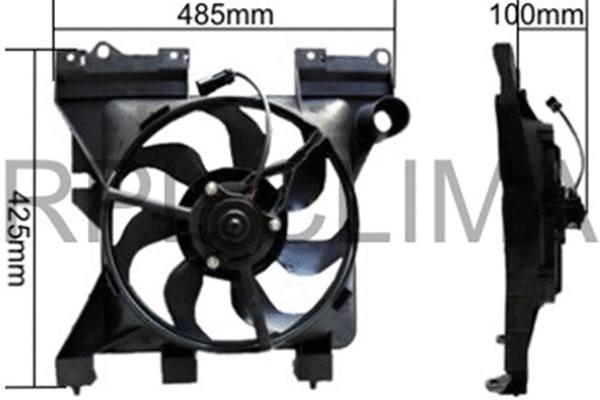 Fan, engine cooling (APELCI0015)