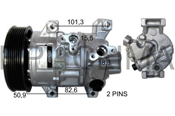 Compressor, air conditioning (APCOTO0043)