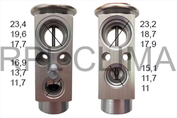 Injector Nozzle, expansion valve (APVXMB0008)