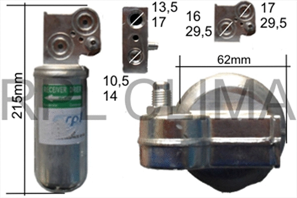 Dryer, air conditioning (APFLRE0007)