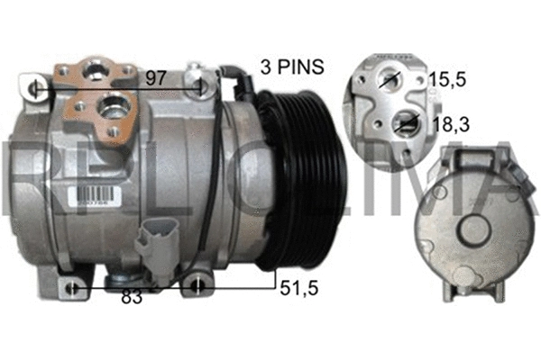 Compressor, air conditioning (APCOTO0037)