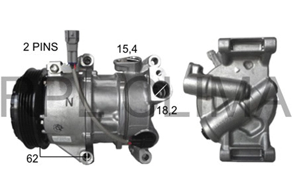 Compressor, air conditioning (APCOTO0085)