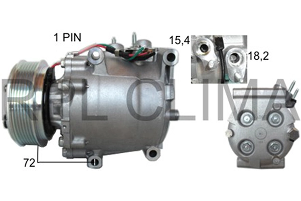 Compressor, air conditioning (APCOHO5035)