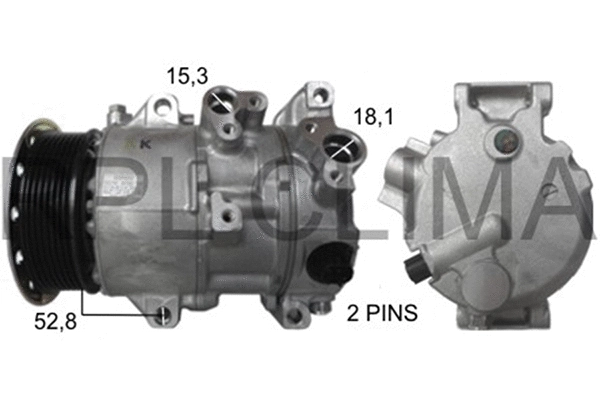 Compressor, air conditioning (APCOLX0007)