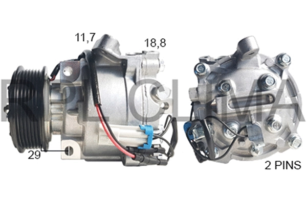 Compressor, air conditioning (APCOOP5067)