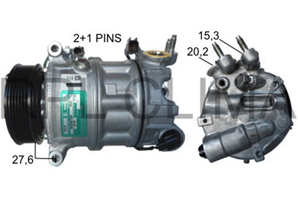 Compressor, air conditioning (APCOJG5012)