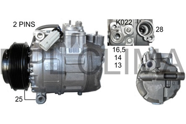 Compressor, air conditioning (APCOOP0024)