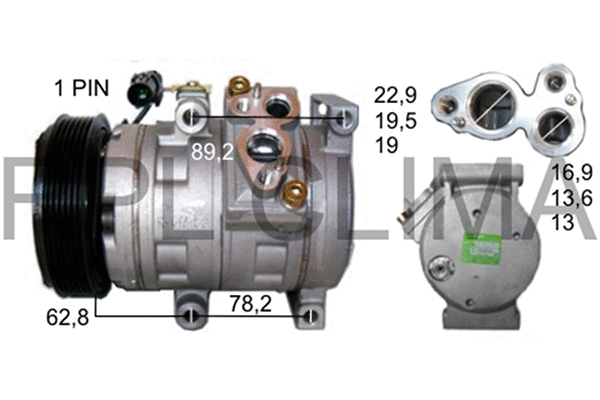 Compressor, air conditioning (APCOSG0002)