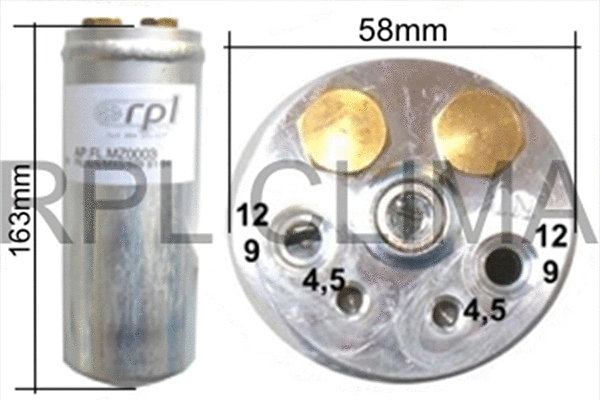 Dryer, air conditioning (APFLMZ0003)
