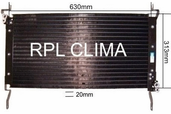 Condenser, air conditioning (APCDFT0001)