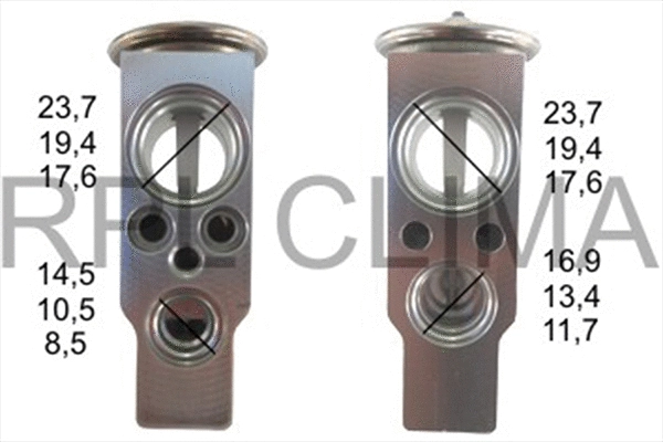 Injector Nozzle, expansion valve (APVXCI0009)