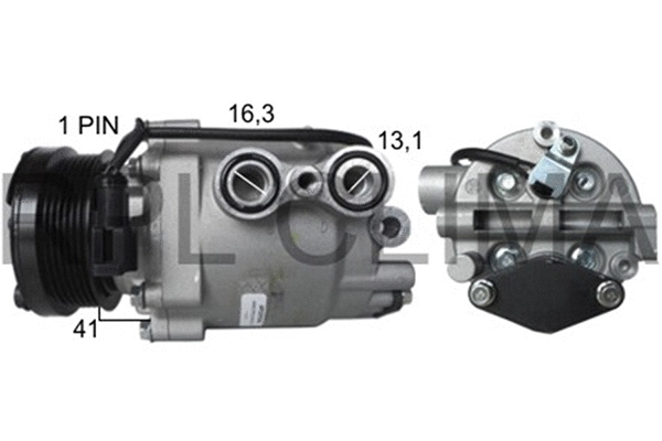 Compressor, air conditioning (APCOFD0055)