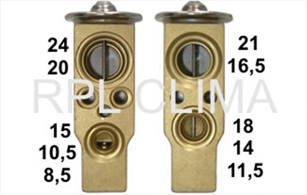 Injector Nozzle, expansion valve (APVXCI0004)
