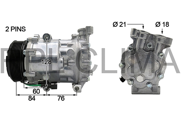 Compressor, air conditioning (APCOFD0059)