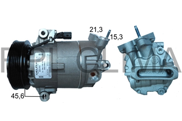 Compressor, air conditioning (APCONI0057)