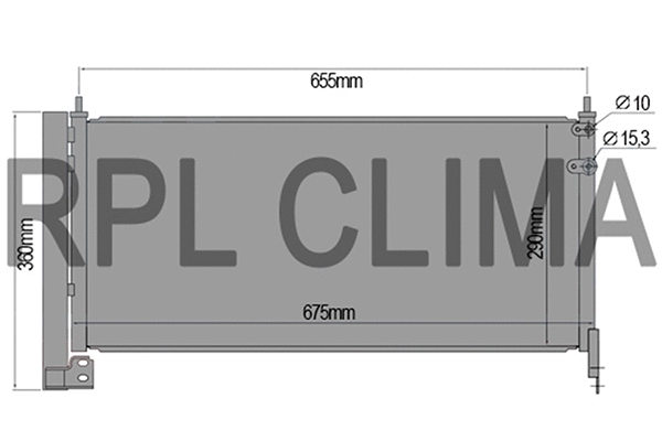 Condenser, air conditioning (APCDTO5080)