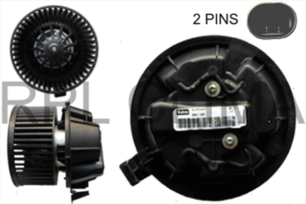 Electric Motor, interior blower (APVTNI0003)