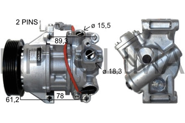 Compressor, air conditioning (APCOTO5028)