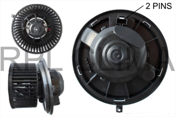 Electric Motor, interior blower (APVTRE5023)