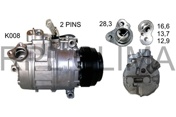 Compressor, air conditioning (APCOOP0051)