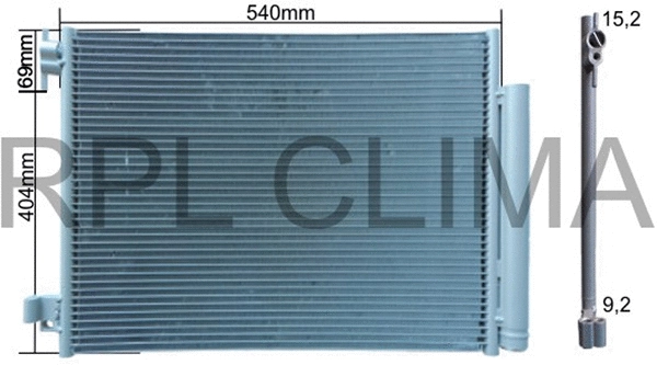 Condenser, air conditioning (APCDDA5004)