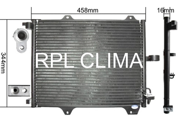 Condenser, air conditioning (APCDSU0020)