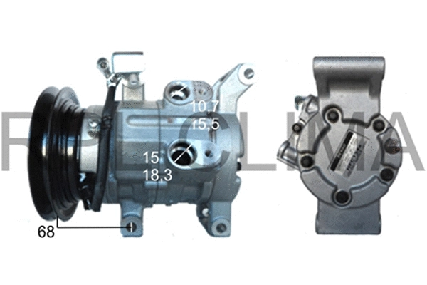 Compressor, air conditioning (APCOTO0060)