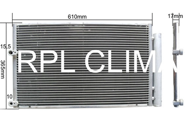 Condenser, air conditioning (APCDTO0066)