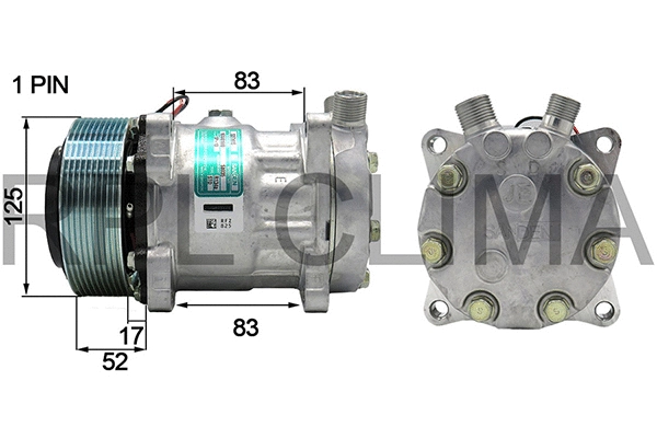 Compressor, air conditioning (APCOSD0745)