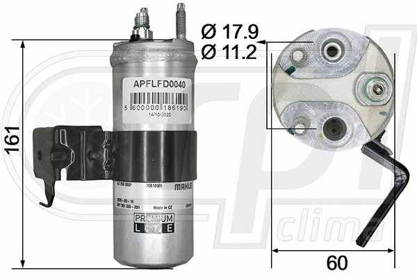 Dryer, air conditioning (APFLFD0040)