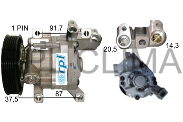 Compressor, air conditioning (APCOCI0038)