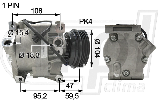 Compressor, air conditioning (APCORE5035)