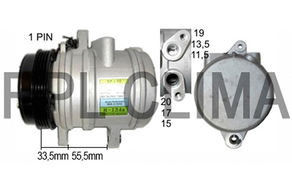 Compressor, air conditioning (APCODW0014)