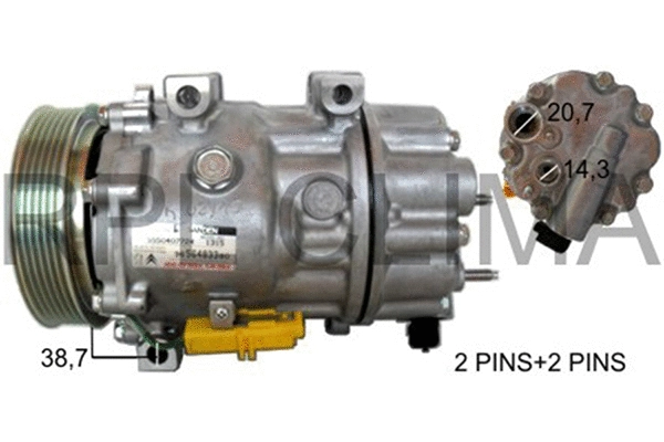 Compressor, air conditioning (APCOCI0048)