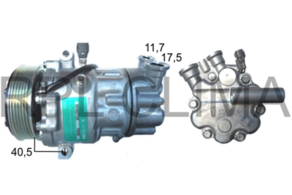 Compressor, air conditioning (APCOAR5027)