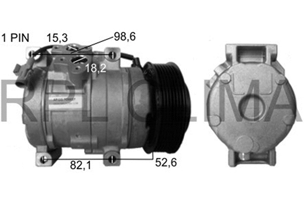 Compressor, air conditioning (APCOTO5027)